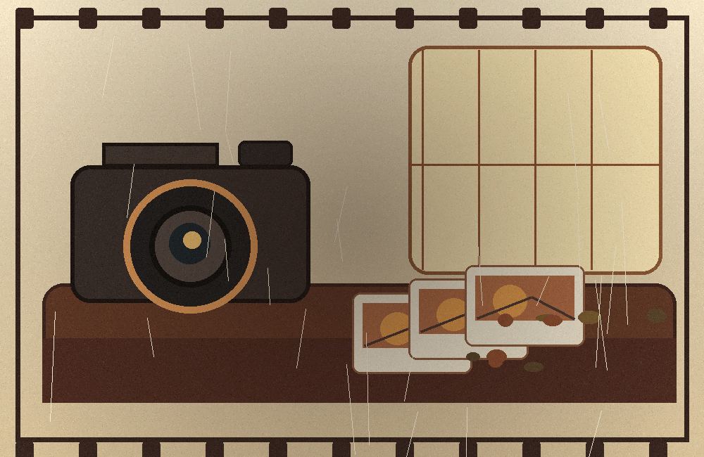 91网复古摄影作品墙图片3